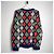 Gucci Rhombus Wollcardigan Mehrfarben - Ansicht 3
