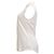 Blusa sin mangas de georgette con botones en seda blanca Theory Blanco Crudo - vista 2