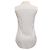 Blusa sin mangas de georgette con botones en seda blanca Theory Blanco Crudo - vista 3