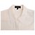 Blusa sin mangas de georgette con botones en seda blanca Theory Blanco Crudo - vista 5
