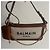 Autre Marque Bolsa transversal Balmain B-Army em lona e couro creme e marrom - vista 2