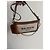 Autre Marque Bolsa transversal Balmain B-Army em lona e couro creme e marrom - vista 3