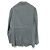 Autre Marque Chaqueta entallada de mezcla de lino UNTITLED essential clue Negro - vista 2