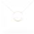 Autre Marque Collana Enasoluna K10 Gold Diamond D'oro
