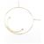 Autre Marque Collana Enasoluna K10 Gold Diamond D'oro - vista 4