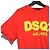 Autre Marque Camiseta de algodón DSQUARED2 DSQ2 LOGO Naranja Amarillo - vista 3