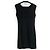 Versace Seidenmischung Kleid Schwarz