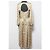 Autre Marque Robe longue en satin GRACE Class Back Shun Lip Beige - vue 2