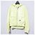 Autre Marque GRACE Class Lamb Leather Short Jacket Yellow