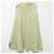 Autre Marque Falda larga de lino y algodón slub ebure Beige - vista 2