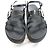 Marni Lackleder Flatform Sandalen Schwarz - Ansicht 2