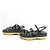 Marni Lackleder Flatform Sandalen Schwarz - Ansicht 3