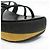 Marni Lackleder Flatform Sandalen Schwarz - Ansicht 9