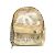 Chanel 92352 Beiger Mehrfarbiger Canvas-Rucksack Mehrfarben