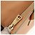 Chloé Borsa a mano in pelle Chloe Kate 2 in 1 Beige Oro Auth BA8784 D'oro - vista 22
