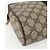 GUCCI GG Supreme Web Sherry Line Clutch Bag PVC Beige Oro 63 01 012 Auth mr1689 D'oro - vista 14