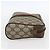GUCCI GG Supreme Web Sherry Line Clutch Bag PVC Beige Oro 63 01 012 Auth mr1689 D'oro - vista 4
