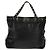 Borsa Tote in pelle nera e oro GUCCI 211959 Auth BA8823 Nero D'oro - vista 2