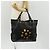 Borsa Tote in pelle nera e oro GUCCI 211959 Auth BA8823 Nero D'oro - vista 26