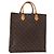 LOUIS VUITTON Monogram Sac Plat Handtasche M51140 LV Auth 156565 Monogramm