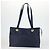 Borsa tote MCM Logogram Vicetos in PVC 2 pezzi Marrone Blu Navy Auth 151690 - vista 2
