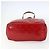 LOUIS VUITTON Monogram Vernis Reade MM Borsa a Mano Rossa M91086 LV Auth 159938 Rosso - vista 5