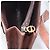 Borsa a Mano Christian Dior in Pelle Marrone Oro Auth gh1451 D'oro - vista 19