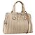 Bulgari Borsa a mano in pelle BVLGARI 2 in 1 oro Auth ka881 D'oro