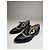 Scarpe in pelle vintage Fendi con lacci nere EU36 Nero