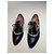 Scarpe in pelle vintage Fendi con lacci nere EU36 Nero - vista 3