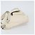 Marsupio GG Supreme Gucci Bianco Argento 645093 Auth BA8839 - vista 4