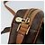 Céline Bolso de Hombro de Lona Macadam CELINE en Cuero PVC Marrón Dorado Auth 156444 Castaño - vista 10