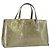 LOUIS VUITTON Borsa Wilshire PM Monogram Vernis Grigio Art Deco M91627 Auth 156778