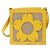 Céline CELINE Schultertasche aus Leder Gelb Silber Authentisch 159741 - Ansicht 13