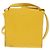 Céline CELINE Schultertasche aus Leder Gelb Silber Authentisch 159741 - Ansicht 2