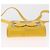 Céline CELINE Schultertasche aus Leder Gelb Silber Authentisch 159741 - Ansicht 5
