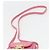 Céline CELINE Triomphe Mini Claude Borsa a Spalla in Pelle di Vitello Rosa Oro Auth 153596SAM D'oro - vista 14