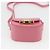 Céline CELINE Triomphe Mini Claude Borsa a Spalla in Pelle di Vitello Rosa Oro Auth 153596SAM D'oro - vista 5