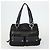 Bulgari Borsa Tote BVLGARI in tela 3 pezzi nera Auth 151805 Nero - vista 2