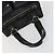 Bulgari Borsa Tote BVLGARI in tela 3 pezzi nera Auth 151805 Nero - vista 5