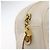Borsa a Spalla Gancini in Pelle Bianca e Oro Auth BA8782 di Salvatore Ferragamo Bianco D'oro - vista 10