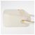 Borsa a Spalla Gancini in Pelle Bianca e Oro Auth BA8782 di Salvatore Ferragamo Bianco D'oro - vista 3