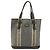 Borsa Tote Gancini in Pelle Marrone Argento Auth 156802 di Salvatore Ferragamo - vista 13