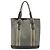 Borsa Tote Gancini in Pelle Marrone Argento Auth 156802 di Salvatore Ferragamo - vista 2