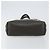 Borsa Tote Gancini in Pelle Marrone Argento Auth 156802 di Salvatore Ferragamo - vista 5