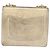 CHANEL Chain Shoulder Bag Lamb Skin Gold CC Auth 157390SAV Golden - view 2