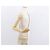 CHANEL Chain Shoulder Bag Lamb Skin Gold CC Auth 157390SAV Golden - view 26