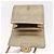 CHANEL Chain Shoulder Bag Lamb Skin Gold CC Auth 157390SAV Golden - view 9