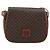 Céline Borsa a spalla in tela Macadam CELINE in pelle PVC marrone e oro Auth fm4980 D'oro - vista 13