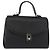 Autre Marque Borsa a mano Burberrys in pelle nera e argento Auth ep12447 Nero